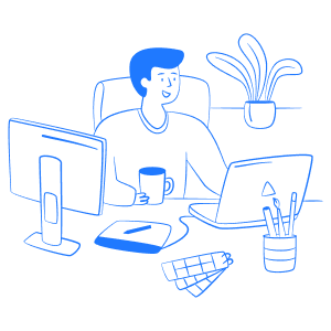 Office in the center