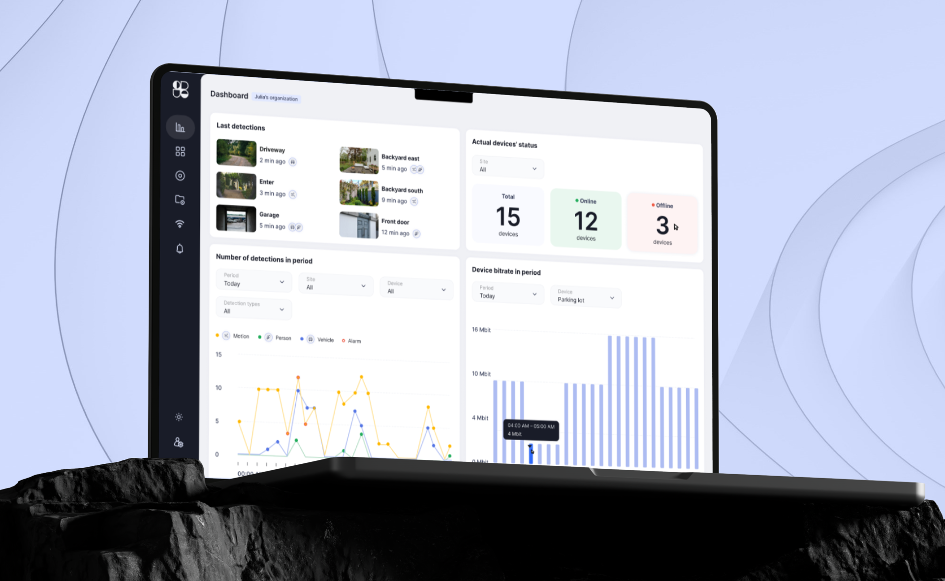 Example of IoT platform development from LighTech